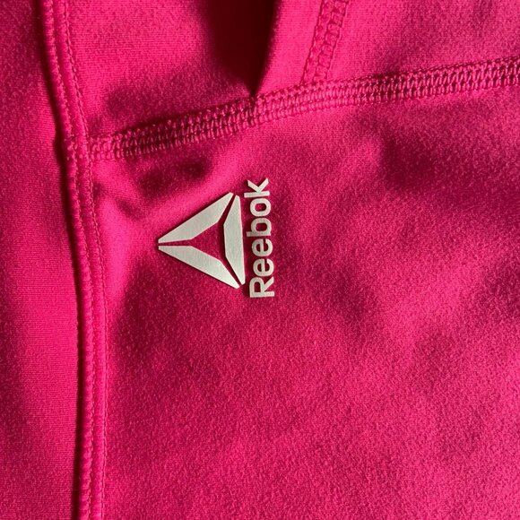 Bright Pink Reebok leggings/capri 21'', size M - Picture 3 of 5